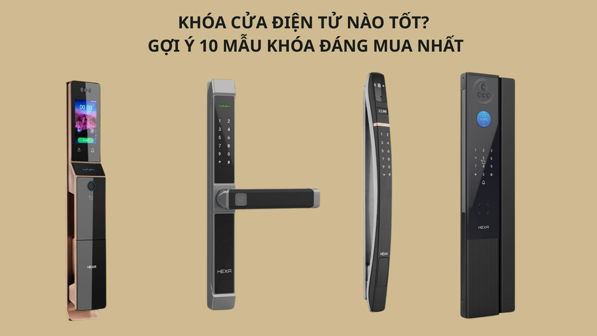 Khóa cửa điện tử nào tốt avt