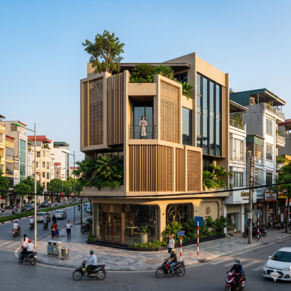 Mẫu nhà phố 17 